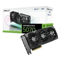 Tarjeta Gráfica PNY GeForce RTX 5070 Triple Fan 12 GB GDDR7