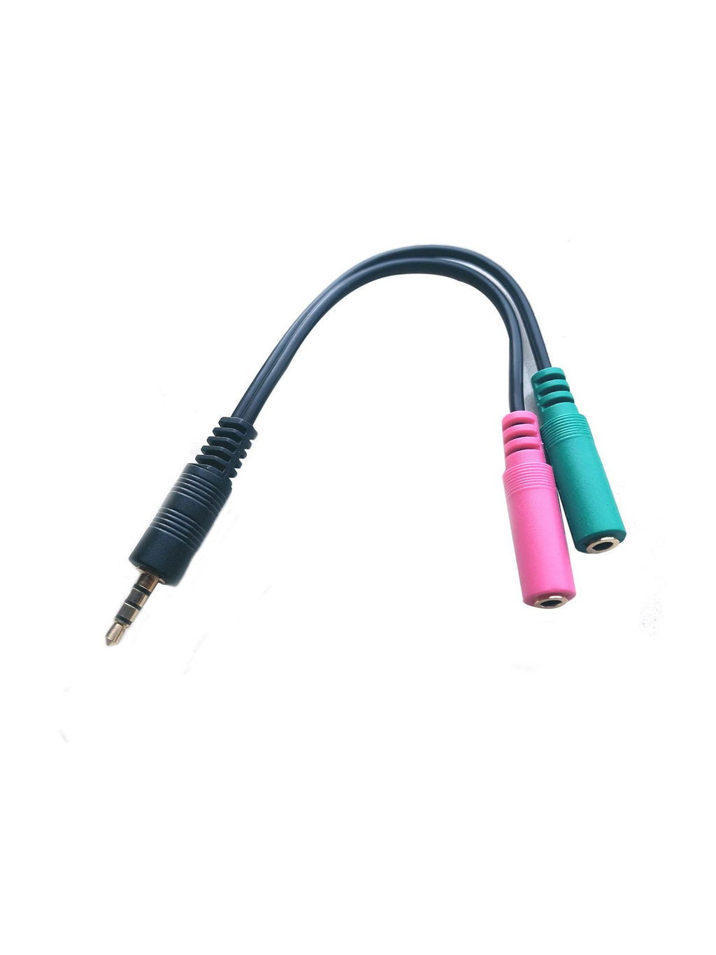 Microconnect AUDALS015 cable de audio 0,2 m 3,5mm 2 x 2,5 mm Negro (2)