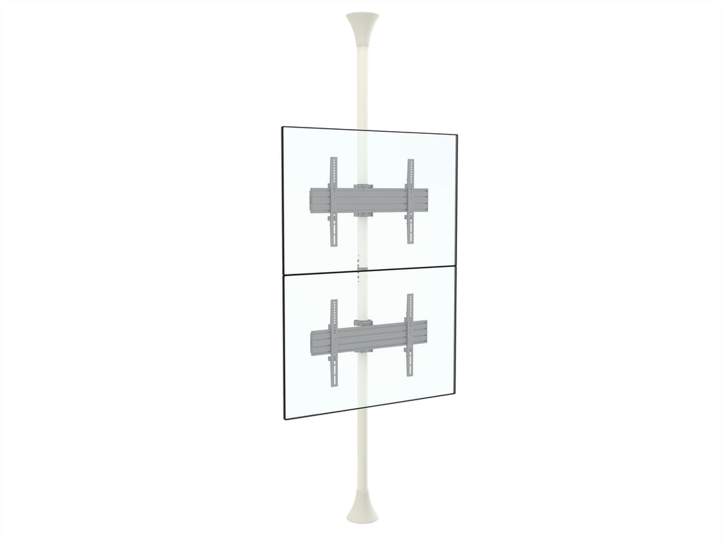 Multibrackets 5716 soporte para pantalla de señalización 165,1 cm (65") Negro, Blanco (5)