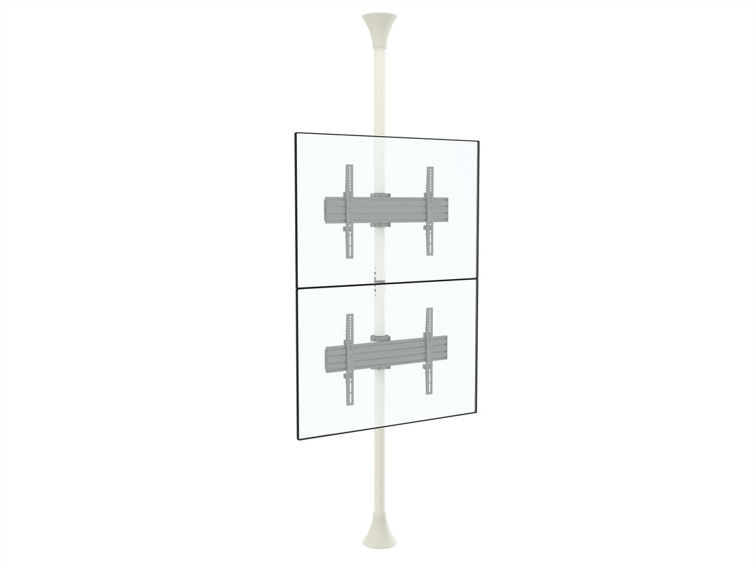 Multibrackets 5716 soporte para pantalla de señalización 165,1 cm (65") Negro, Blanco (5)