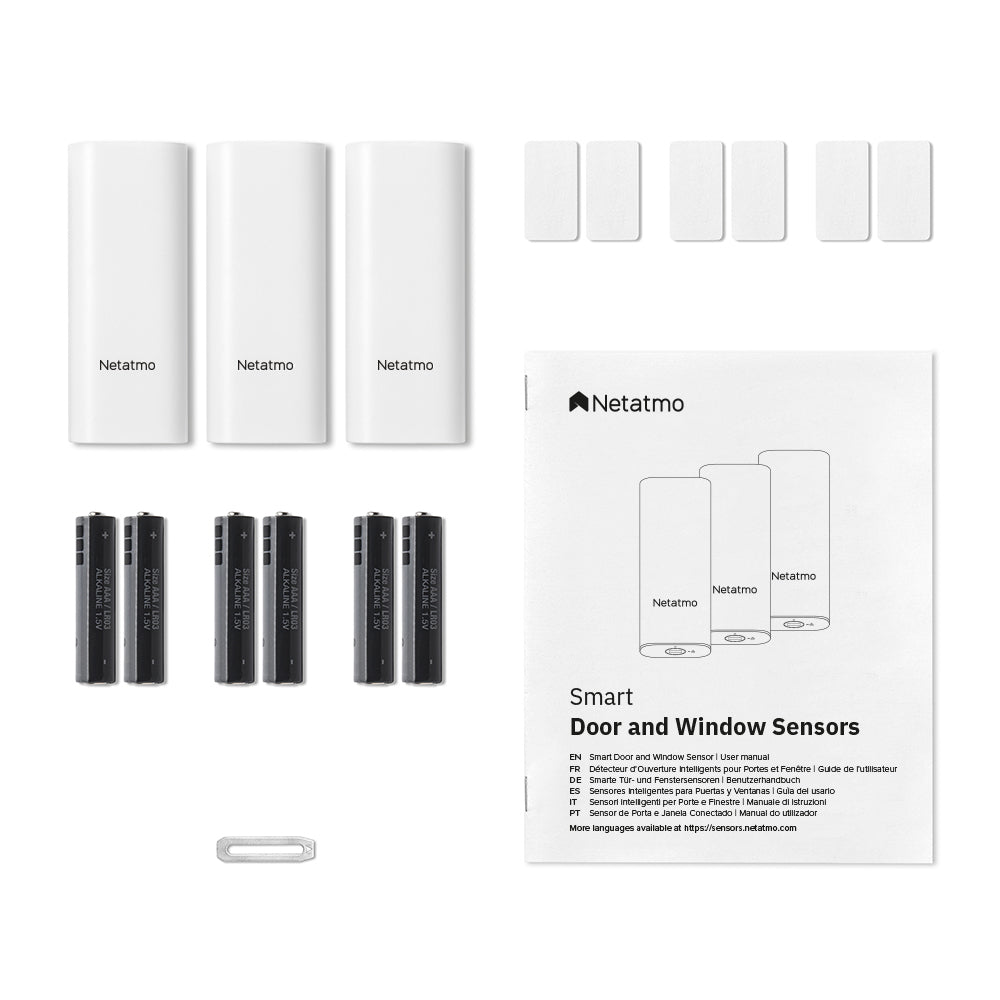 Netatmo DTG-EC sensor de puerta / ventana Inalámbrico Puerta/ventana Blanco (5)