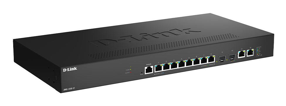 D-Link DMS-1250-12/E switch Gestionado L2 10G Ethernet (100/1000/10000) Negro (3)