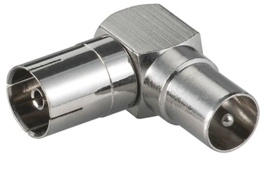 Microconnect COAXADAPTERA cambiador de género para cable Coax Plata (2)