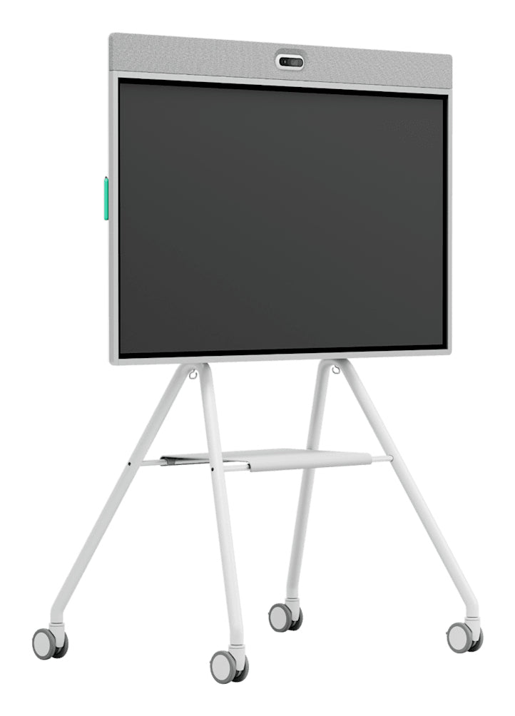 Logitech Rally Board 65 Cart Gris, Blanco Panel plano Carro multimedia (2)