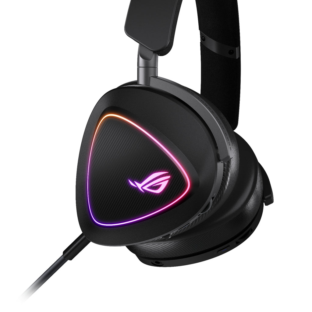 ASUS ROG DELTA II Auriculares Inalámbrico y alámbrico Diadema Juego USB Tipo C Bluetooth Negro (3)