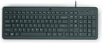 HP 150 USB-A Wired Keyboard teclado Universal Negro (2)