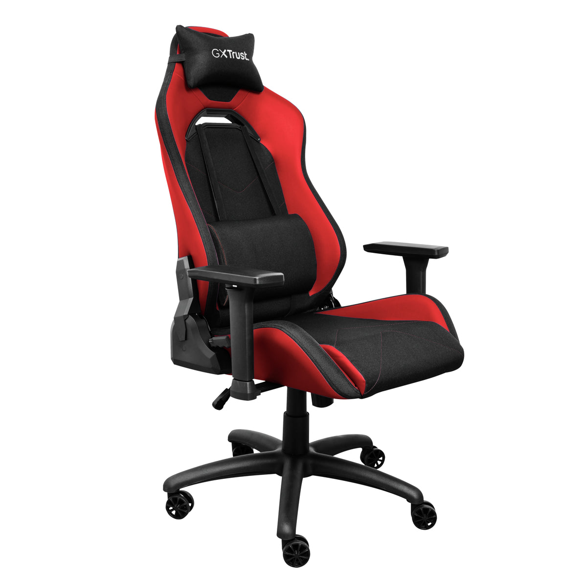 Trust GXT 714 Ruya Silla para videojuegos de PC Asiento acolchado Negro, Rojo