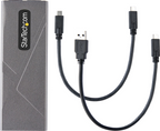 Startech - Works w/ Thunderbolt 3 (M2-USB-C-NVME-SATA), Caja de almacenamiento