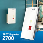 Repeater 2700 Repetidor de red 6400 Mbit/s Blanco (3)