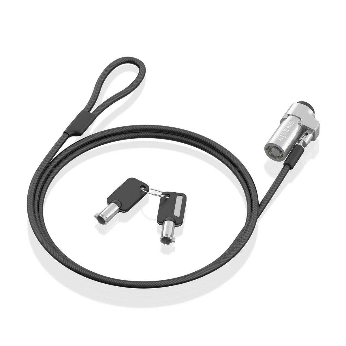 AISENS ASLK-D45K06-BK cable antirrobo Negro 1,5 m (3)