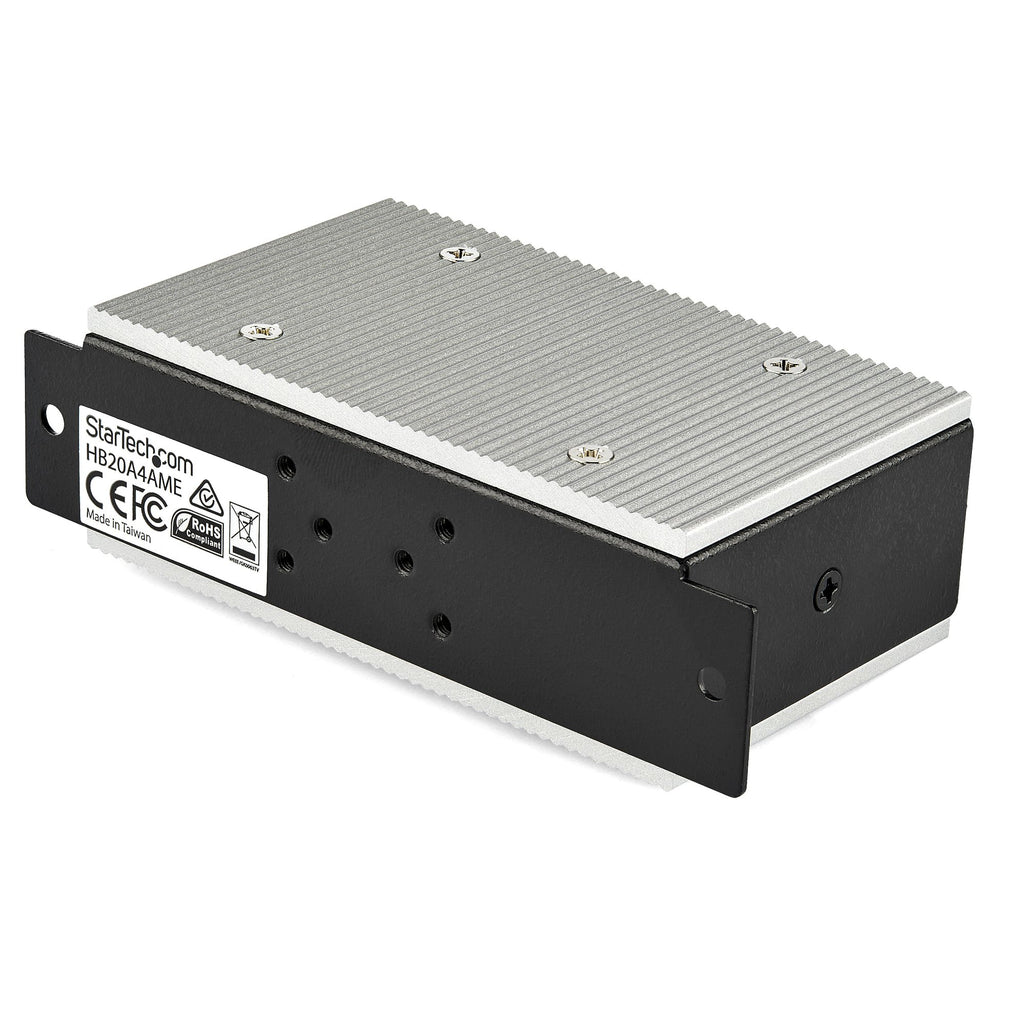 StarTech.com HB20A4AME hub de interfaz USB 2.0 Type-B 480 Mbit/s Negro (2)