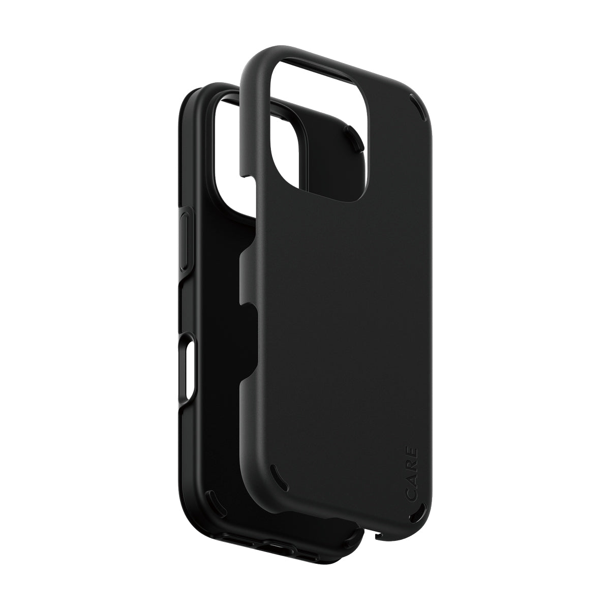 PanzerGlass CARE™ by ® Double Defense Case Black iPhone 16 Pro funda