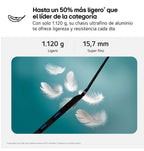 LG Gram 17ZD90T-G.AX88B ordenador portatil Intel Core Ultra 7 255H Portátil 43,2 cm (17") WQXGA 32 GB LPDDR5x-SDRAM 1 TB SSD Wi-Fi 7 (802.11be) FreeDOS Negro Español (2)