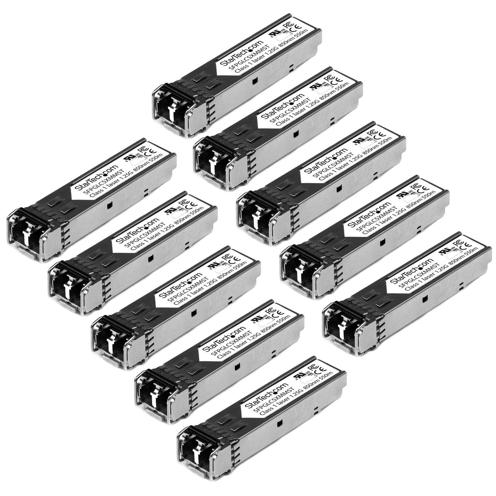 StarTech.com GLCSXMM10PST red modulo transceptor Fibra óptica 1250 Mbit/s (6)