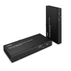 Lindy 38349 extensor audio/video Transmisor y receptor de señales AV Negro (2)