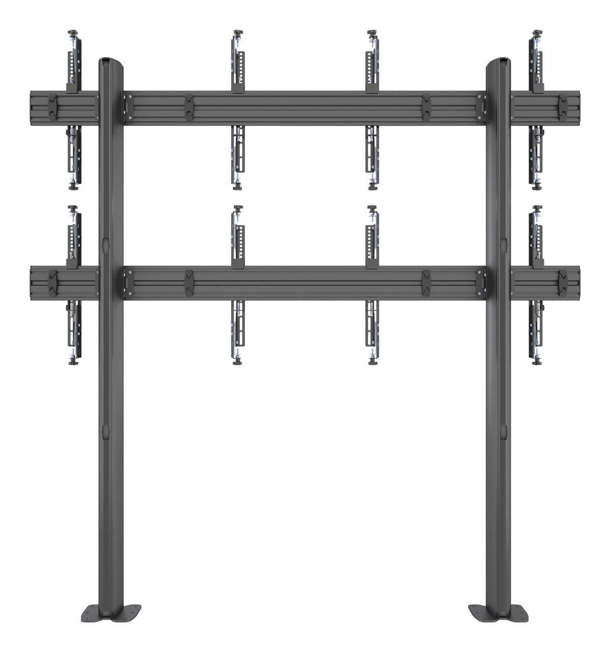 Multibrackets 3403 soporte para pantalla de señalización 65" Negro
