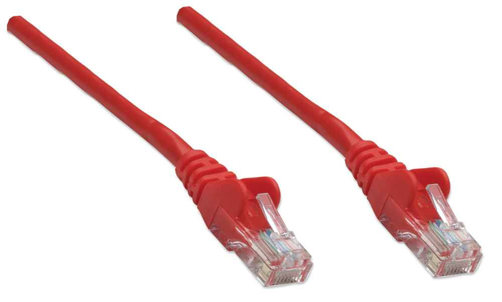 Intellinet 342148 cable de red Rojo 1 m U/UTP (UTP) (3)