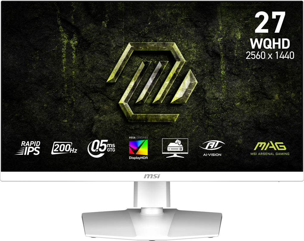 MSI MAG 274QRFW E20 pantalla para PC 68,6 cm (27") 2560 x 1440 Pixeles Wide Quad HD LCD Blanco (4)
