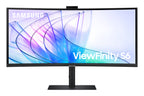 Samsung S65VC pantalla para PC 86,4 cm (34") 3440 x 1440 Pixeles UltraWide Quad HD LCD Negro