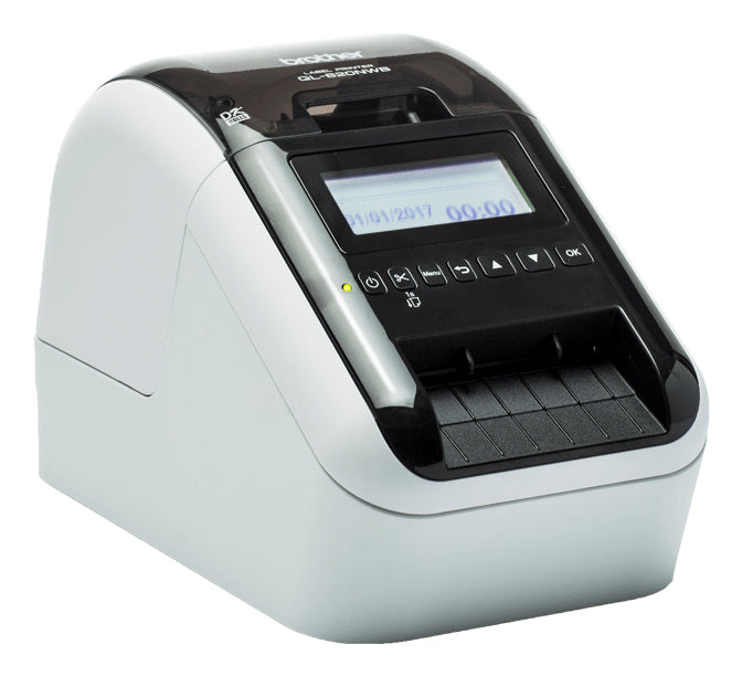 Brother QL-820NWBVMXX1 impresora de etiquetas Térmica directa Color 300 x 600 DPI 176 mm/s Inalámbrico y alámbrico Ethernet DK Wifi Bluetooth (4)