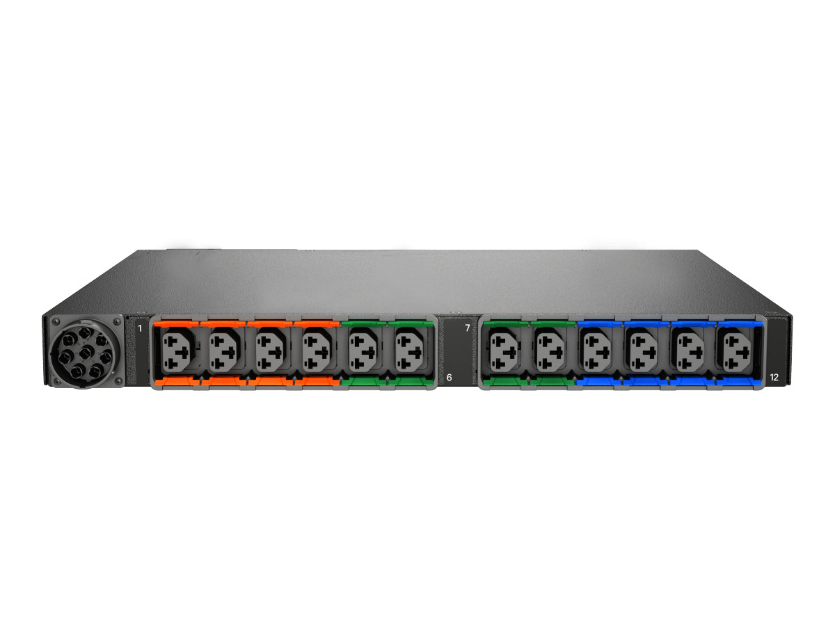 Vertiv Geist DUR5M1R6-12CF17-1S02A0H00-S unidad de distribución de energía (PDU) 12 salidas AC 0U Negro (2)