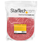 StarTech.com HKLP100RD presilla Bridas adherentes para cables Nylon 1 pieza(s)