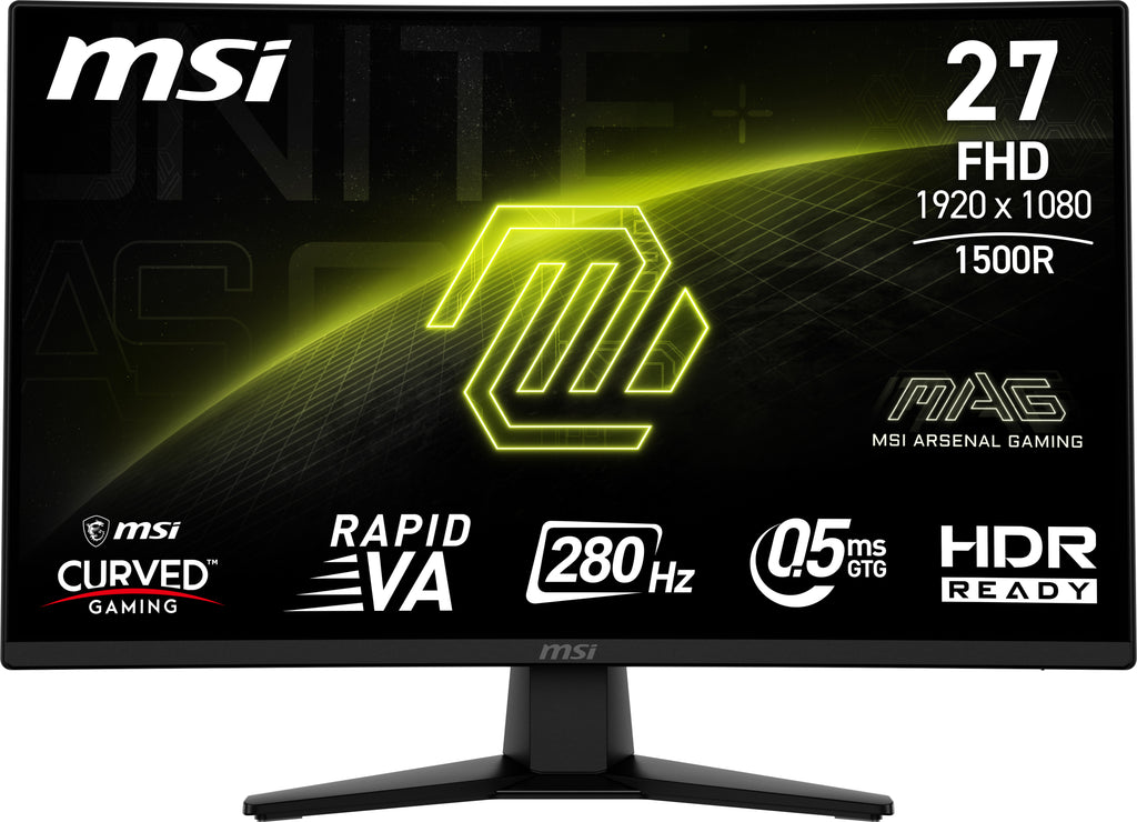 MSI MAG 274CXF pantalla para PC 68,6 cm (27") 1920 x 1080 Pixeles Full HD Negro (3)