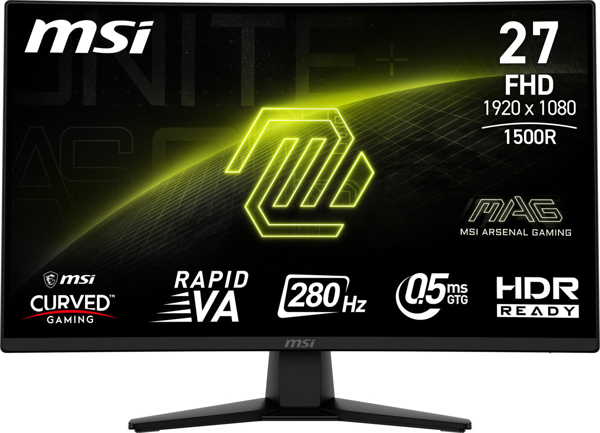 MSI MAG 274CXF pantalla para PC 68,6 cm (27") 1920 x 1080 Pixeles Full HD Negro (3)