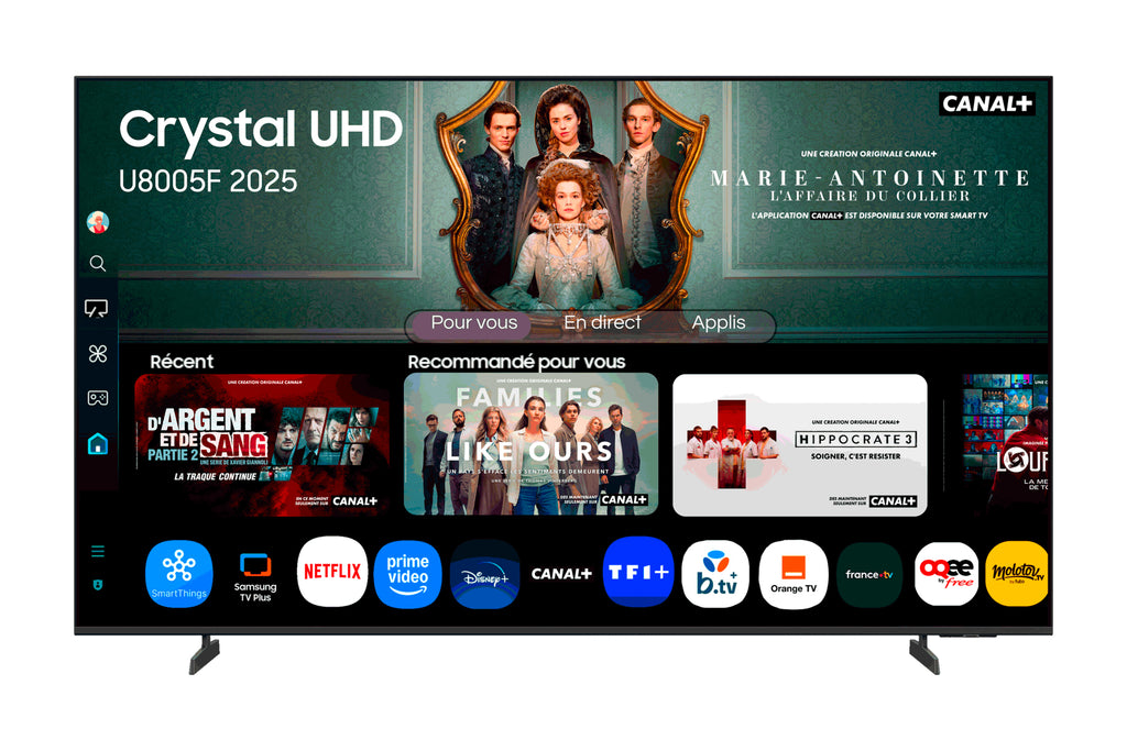 Samsung TU43U8005FU 109,2 cm (43") 4K Ultra HD Smart TV Wifi Negro (2)