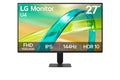 LG 27IN IPS (1920X1080) 5MS 16:9 1300:1 250CD/M2 HDMI pantalla para PC 68,6 cm (27") 1920 x 1080 Pixeles Full HD LCD Negro