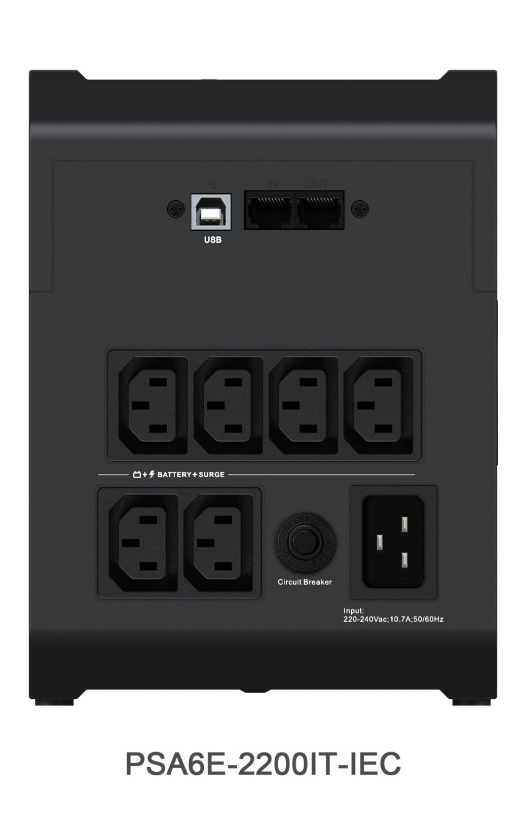 Vertiv PSA6E-2200IT-IEC sistema de alimentación ininterrumpida (UPS) Línea interactiva 2,2 kVA 6 salidas AC (3)