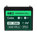 verde Cell AGM25 batería SAI plomo-ácido sellada 12V 75 Ah