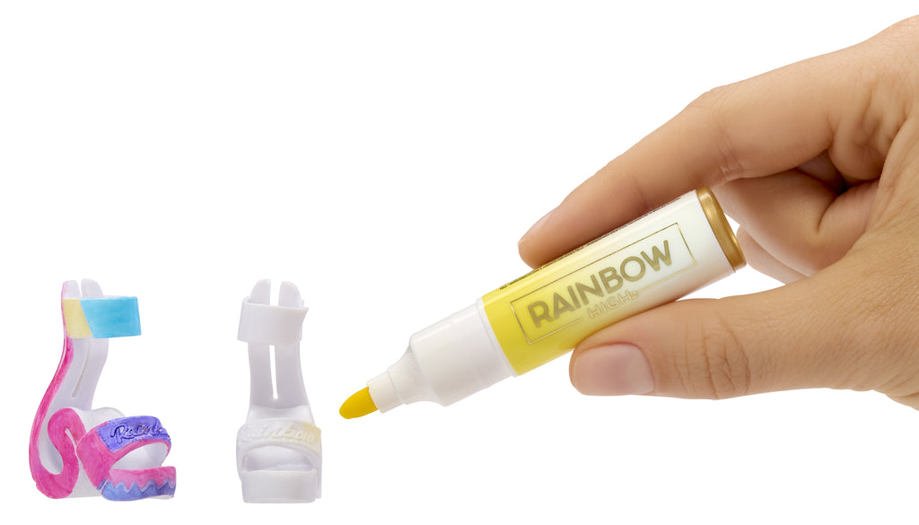 Rainbow High Air Brush & Create Fashion Dolls -Green Eyes (7)