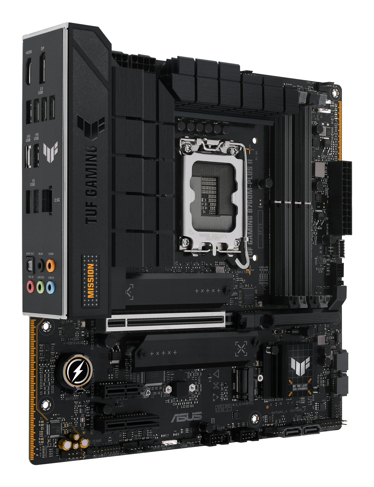 ASUS TUF GAMING B760M-PLUS II Intel B760 LGA 1700 micro ATX (3)