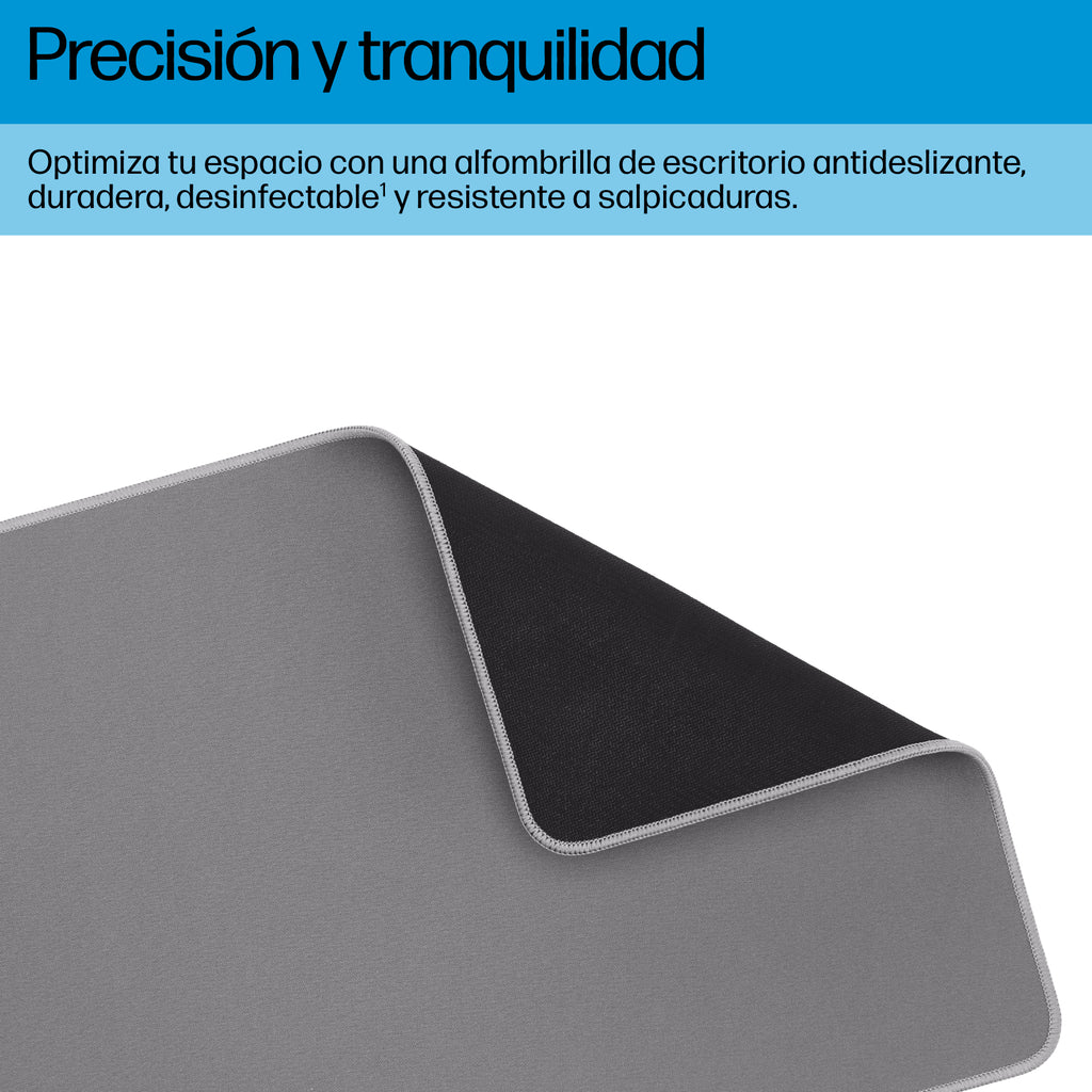 HP 200 Sanitizable Desk Mat Gris (7)