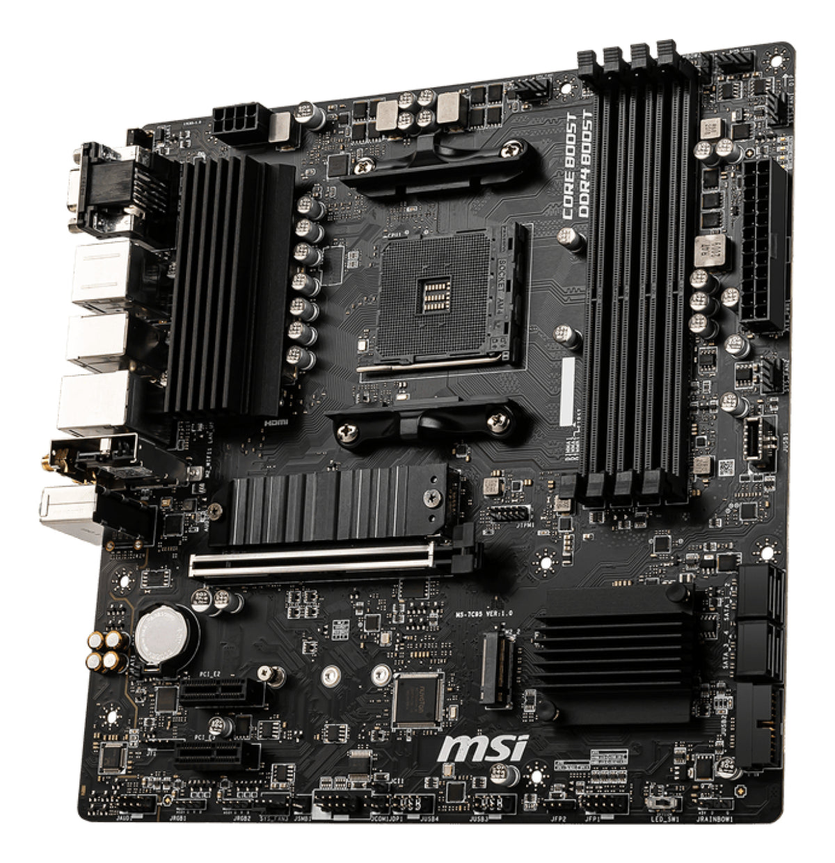 MSI B550M PRO-VDH WIFI placa base AMD B550 Zócalo AM4 micro ATX (4)