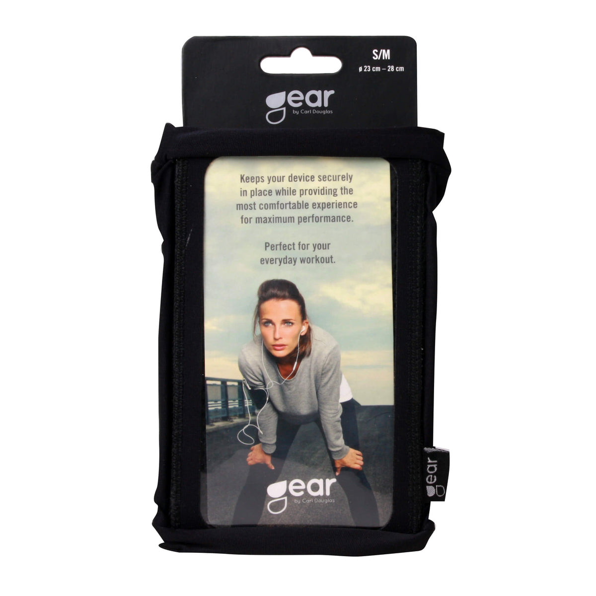 Gear 657498 funda para teléfono móvil Brazalete caso Negro