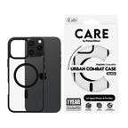 PanzerGlass CARE™ by ® Urban Combat Case Transparent & MagSafe iPhone 16 Pro Max funda para teléfono móvil Negro (2)