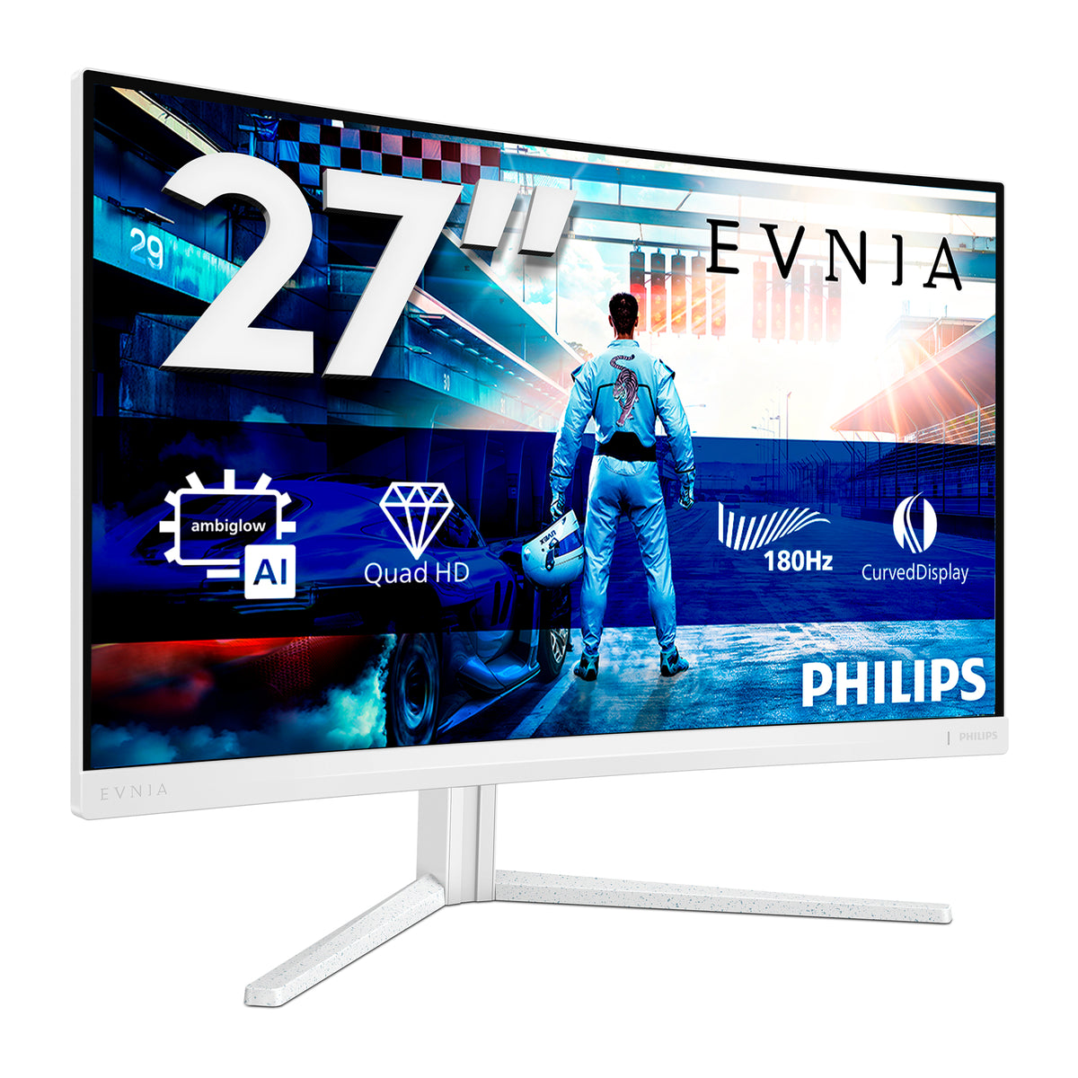 Philips Evnia 5000 27M2C5501/00 pantalla para PC 68,6 cm (27") 2560 x 1440 Pixeles Quad HD LCD Blanco (3)
