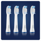Braun Pulsonic Clean 4 pieza(s) Blanco