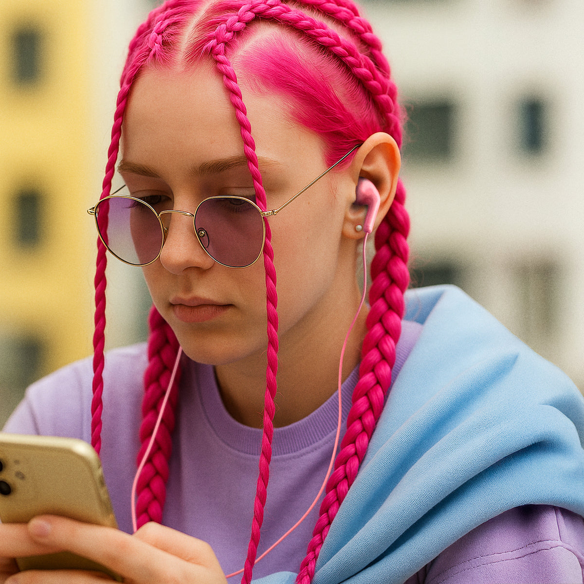NGS CROSS FLIP Auriculares Alámbrico Dentro de oído Llamadas/Música Rosa (9)