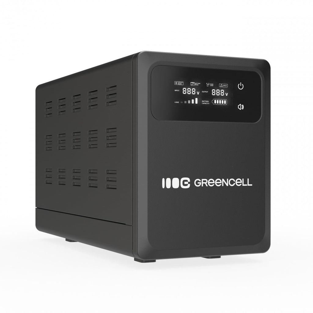 Green Cell UPSLPPC1200 Onduleur AVR UPS 2000VA 1200W PowerCore 24 VDC avec écran LCD (2)