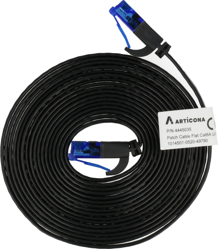 Cable patch plano RJ45 U/UTP Cat6a 1,5 m (2)
