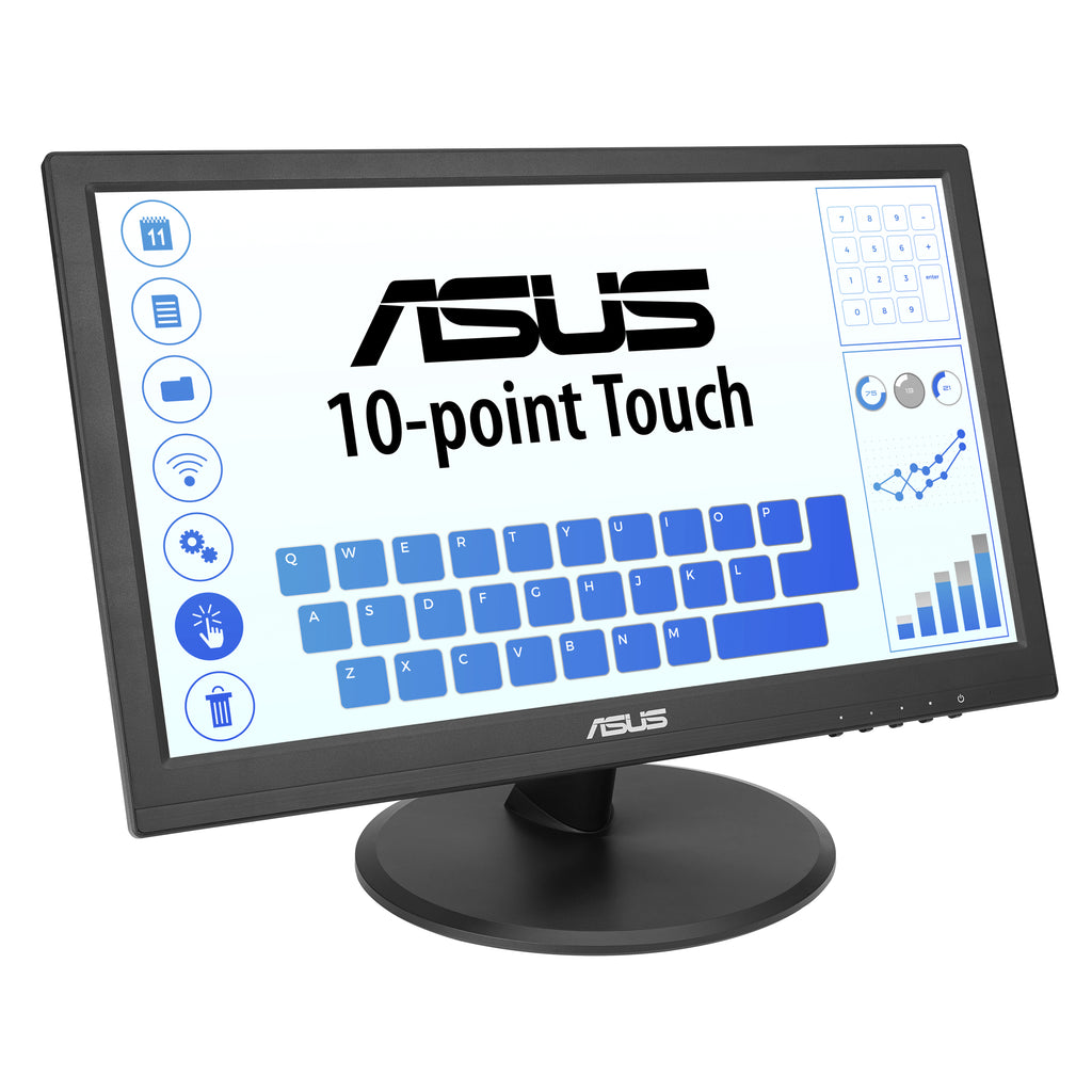 ASUS Touch VT169HE pantalla para PC 39,6 cm (15.6") 1920 x 1080 Pixeles Full HD LED Pantalla táctil Mesa Negro (6)