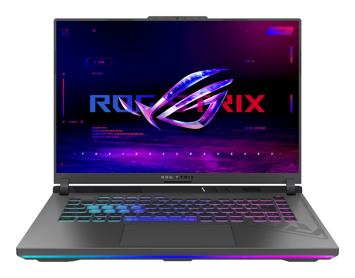 ASUS ROG Strix G16 G614PW-RV006W AMD Ryzen™ 9 8940HX Portátil 40,6 cm (16") WUXGA 16 GB DDR5-SDRAM 1 TB SSD NVIDIA GeForce RTX 5080 Wi-Fi 6E (802.11ax) Windows 11 Home Gris (4)