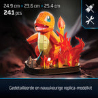 4D Build FDP FAP Pokemon Charmander GML Puzle 3D 241 pieza(s) Dibujos