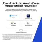 HP Z2 Tower G1i Desktop PC Wolf Pro Security Edition Intel Core Ultra 9 285 48 GB DDR5-SDRAM 1 TB SSD NVIDIA RTX PRO 4000 Blackwell Windows 11 Pro Torre Puesto de trabajo AI Workstation, AI PC Negro (9)