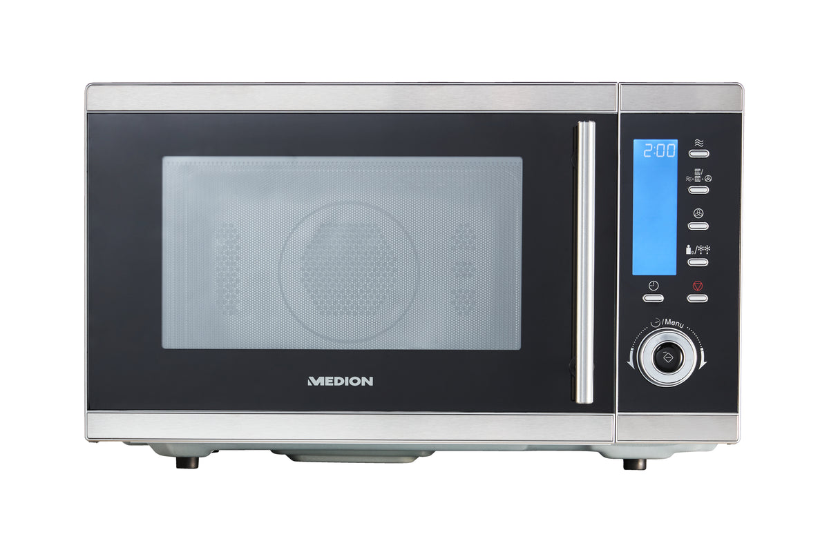 MEDION MD 15501 Negro, Acero inoxidable Microondas combinado Encimera 25 L 900 W (6)