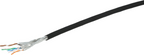 Cable datos Cat7 flex. S/FTP 100m, negro