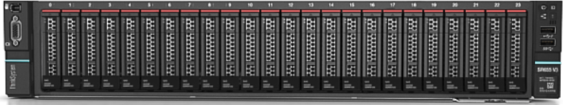 Servidor Lenovo ThinkSystem SR655 V3